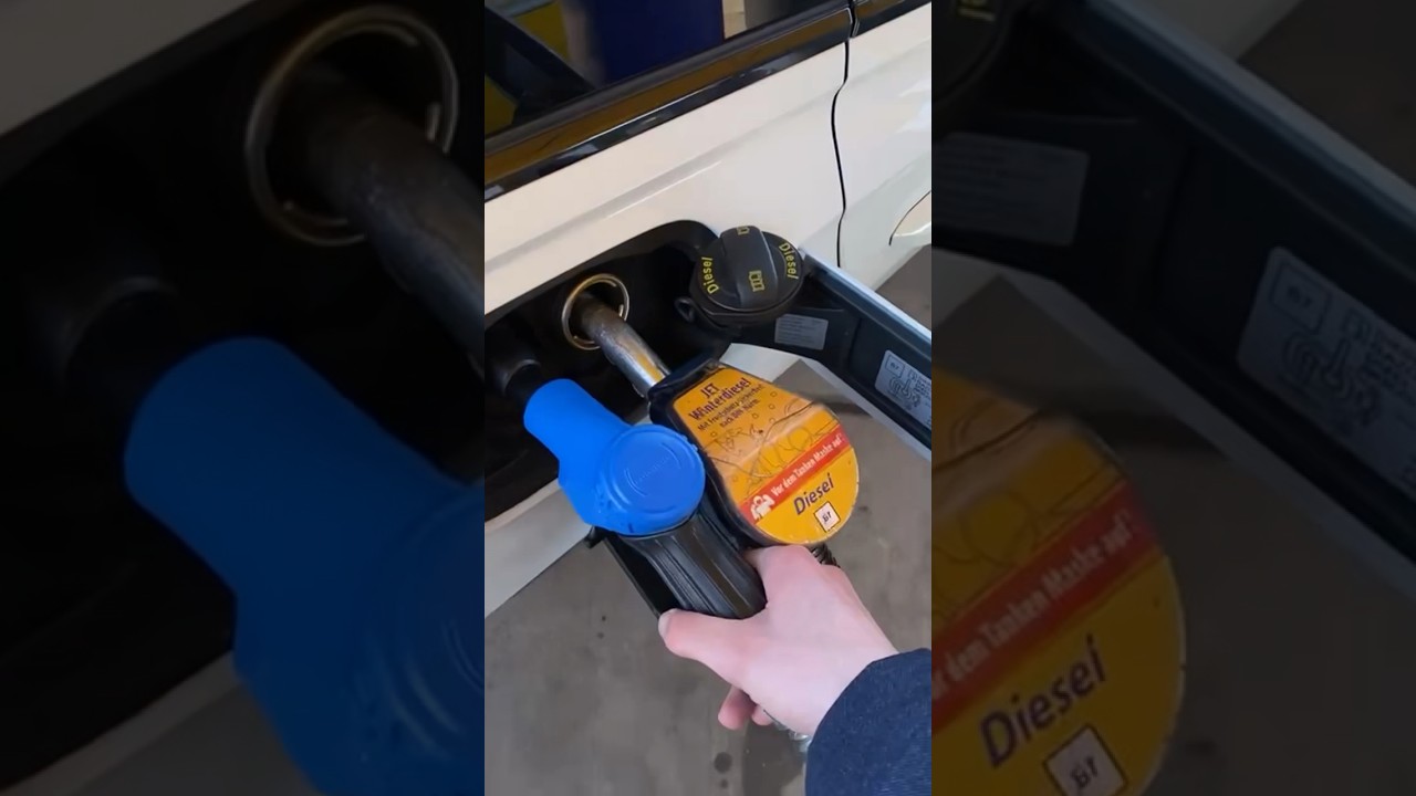 Tanken im 21. Jahrhundert #diesel #adblue #tanken