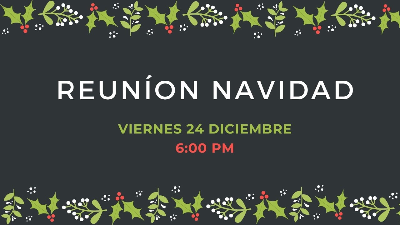Reunión especial: 