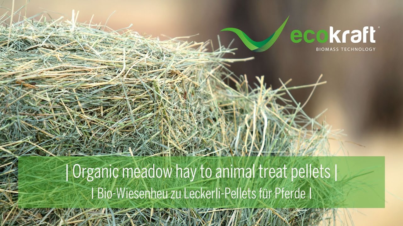 ECOKRAFT - Organic meadow hay to animal treat pellets