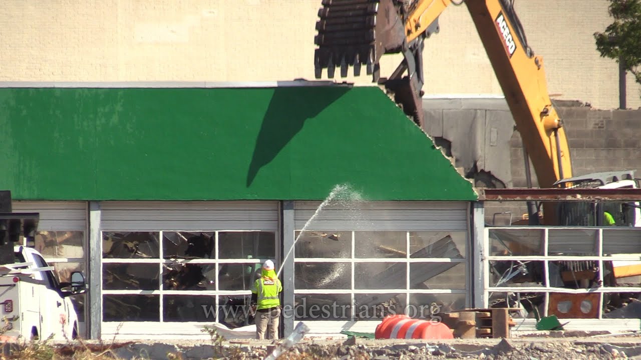 Strip Mall Demolition, Part 4 (Tire Dealer)