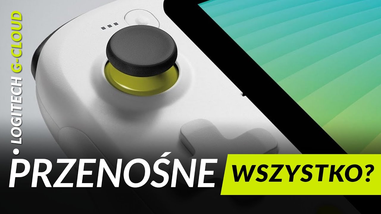 Logitech G-Cloud - Przenośne wszystko? 🤔
