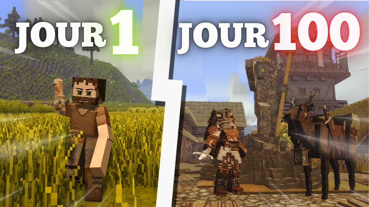 Survivre 100 jours dans vintage story
