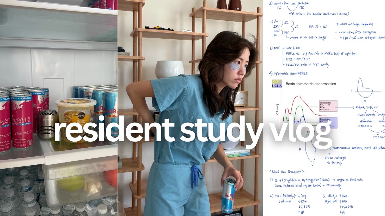 the reality of studying in residency
