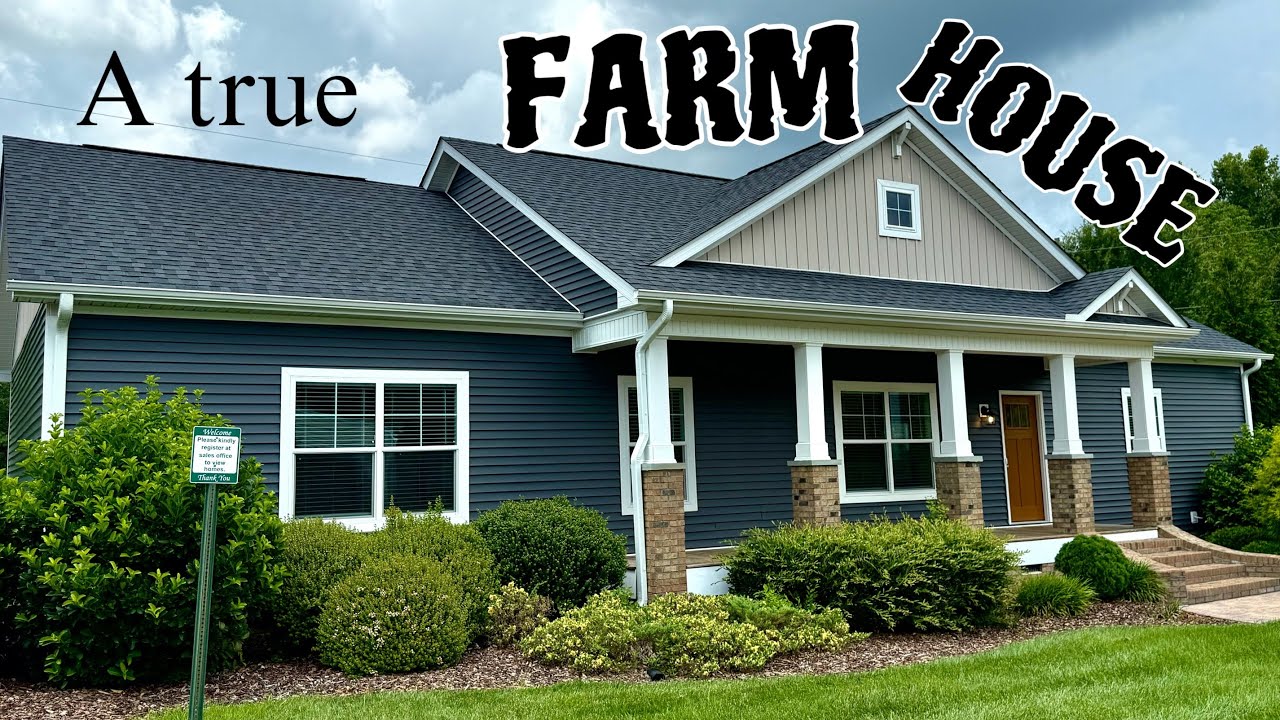 A TRUE CAROLINA FARMHOUSE- Sparta- Custom Modular-3 bedroom FARMHOUSE
