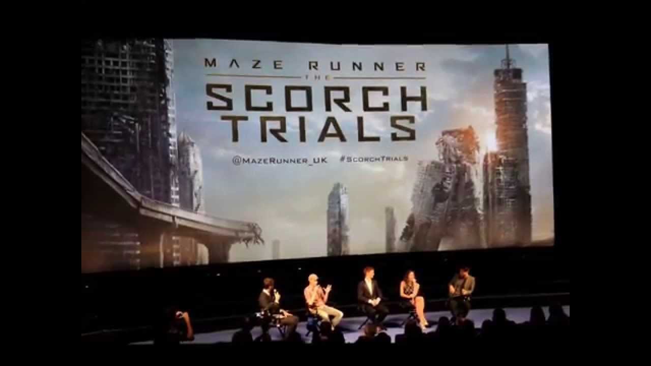 Maze Runner 2: The Scorch Trials Premiere Experience (London)