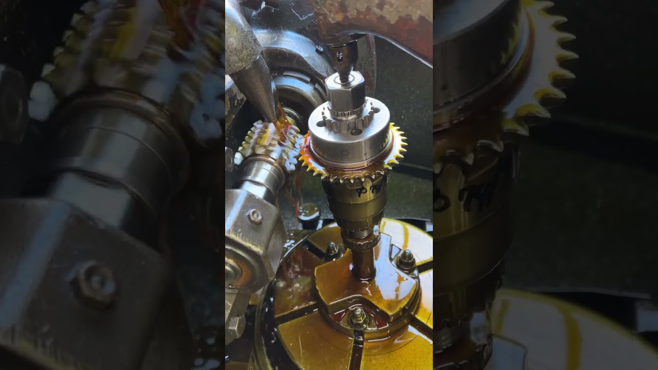 スプロケット歯切り