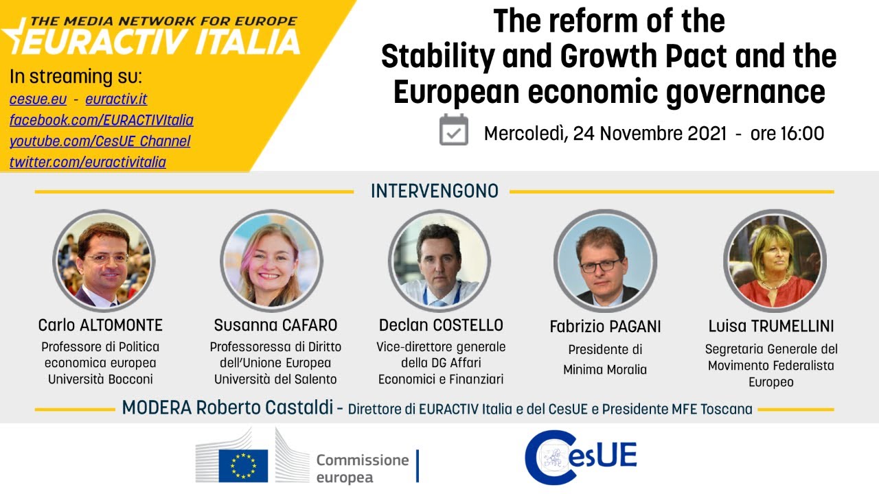 The reform of the  Stability and Growth Pact and the European economic governance