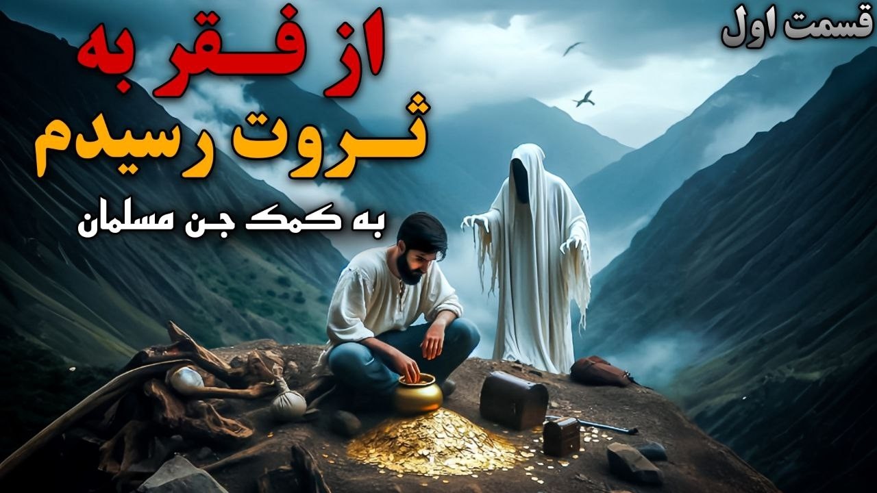 داستان ترسناک کمک جن مسلمان | گنج ودفینه پیدا کردم ازفقربه ثروت رسیدم با کمک جن مسلمان( قسمت اول)