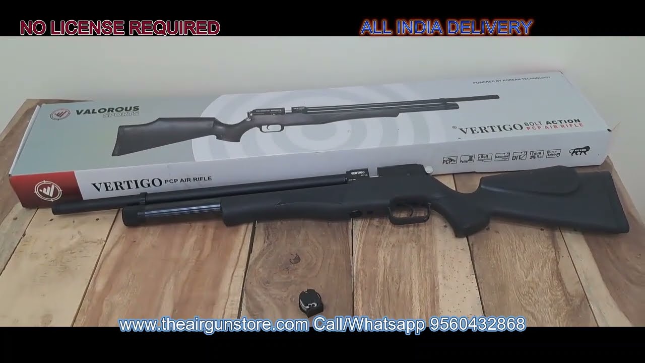 Vertigo PCP Air Rifle Unboxing video by #theairgunstore #price #vertigo
