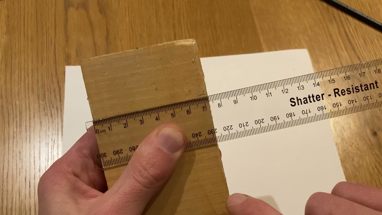 Steel Ruler Tutorial