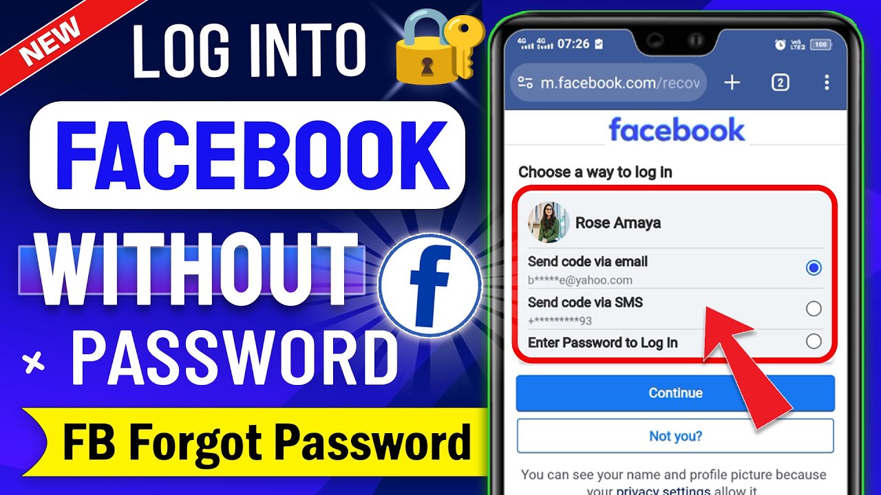 How to Login to Facebook Without Password 🔐 How to login Facebook Account Forgot Password @AppFixi