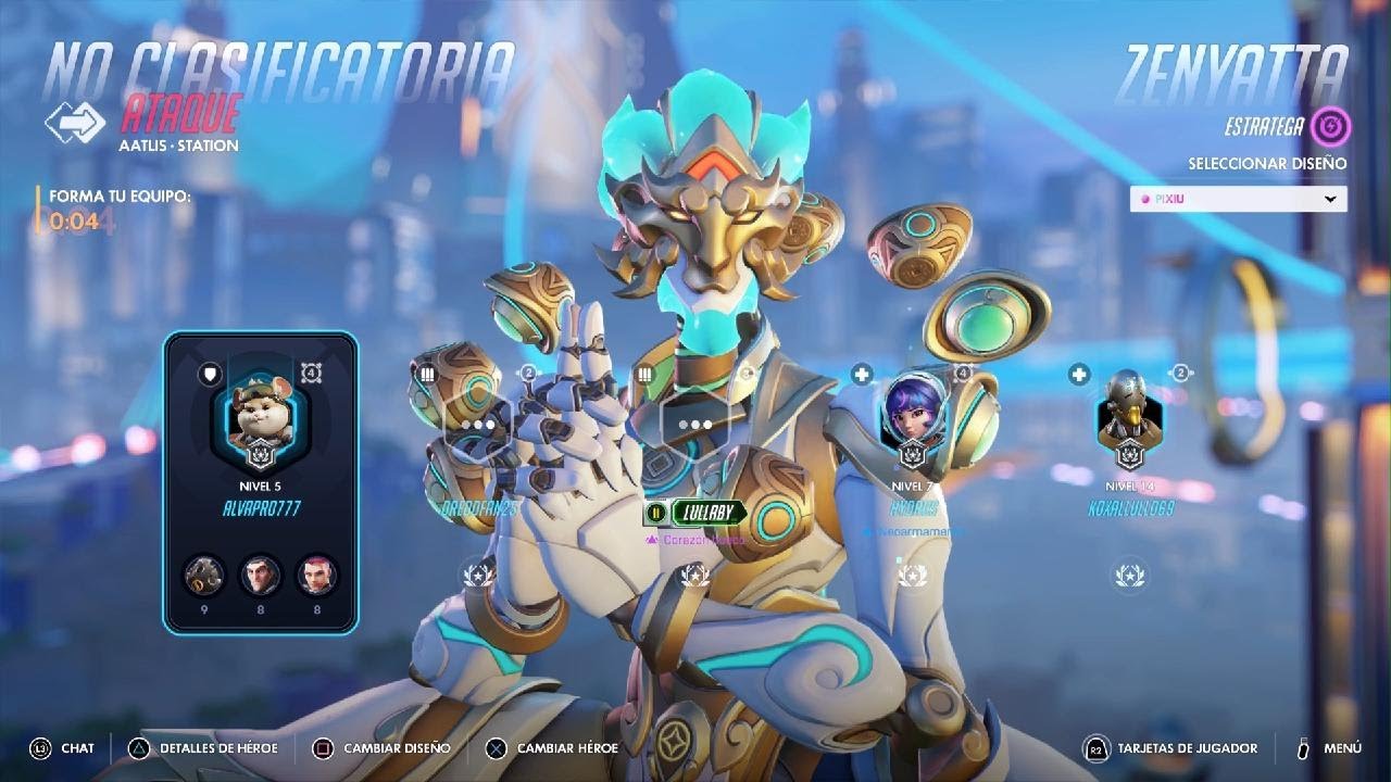 Overwatch Zenyatta Focuseado