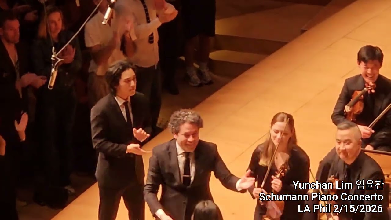 Day4: Yunchan Lim 임윤찬 Schumann Piano Concerto, LA Phil 2/15/2026