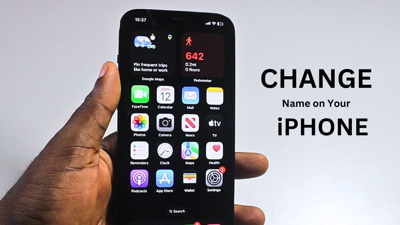 How to Change Name on iPhone