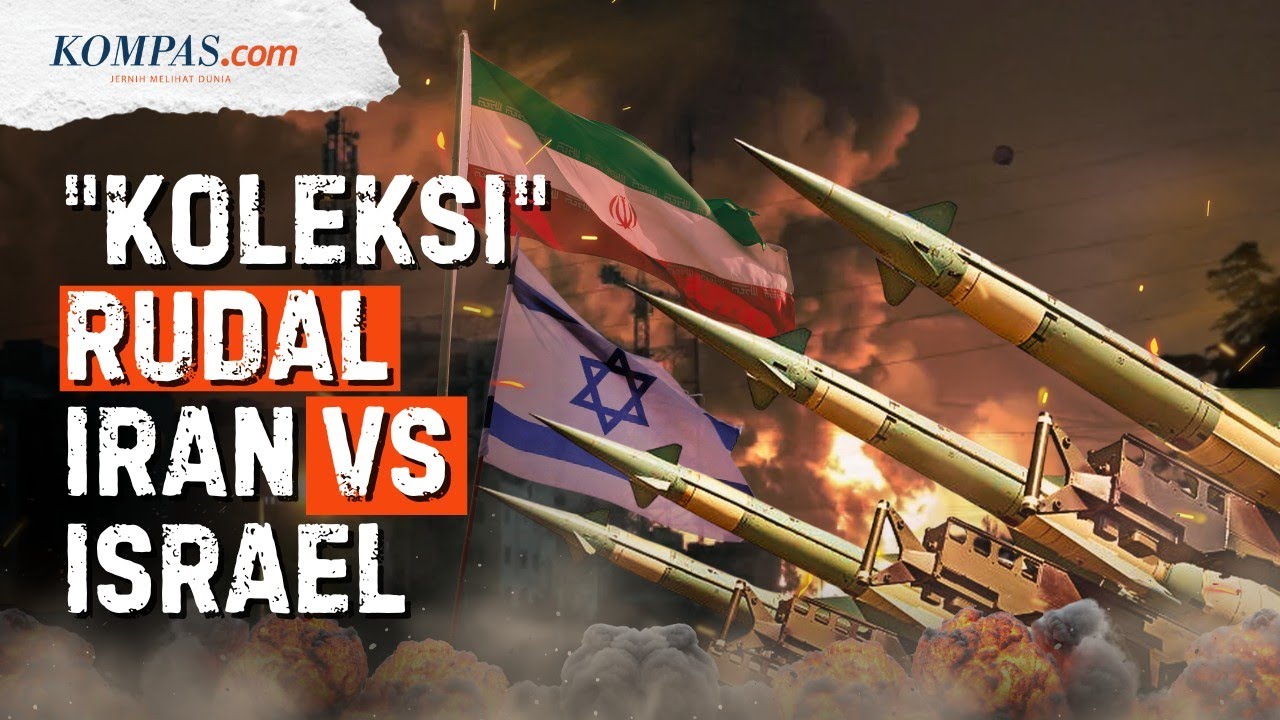 Jajaran Rudal Iran Vs Israel: Teheran Punya 17, Berbanding 8 Milik Tel Aviv
