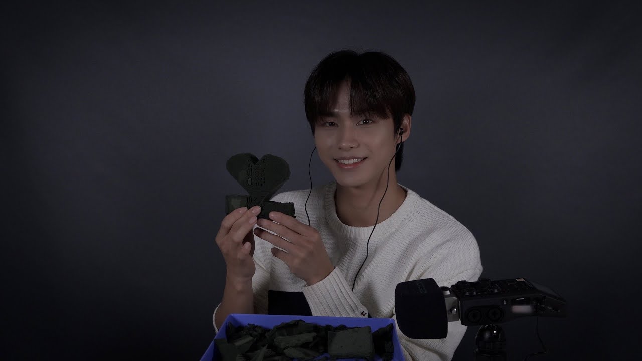 [DONGKIZ(동키즈)] 플로랄폼 자르기 Floral Foam Sound | 경윤이의 ASMR