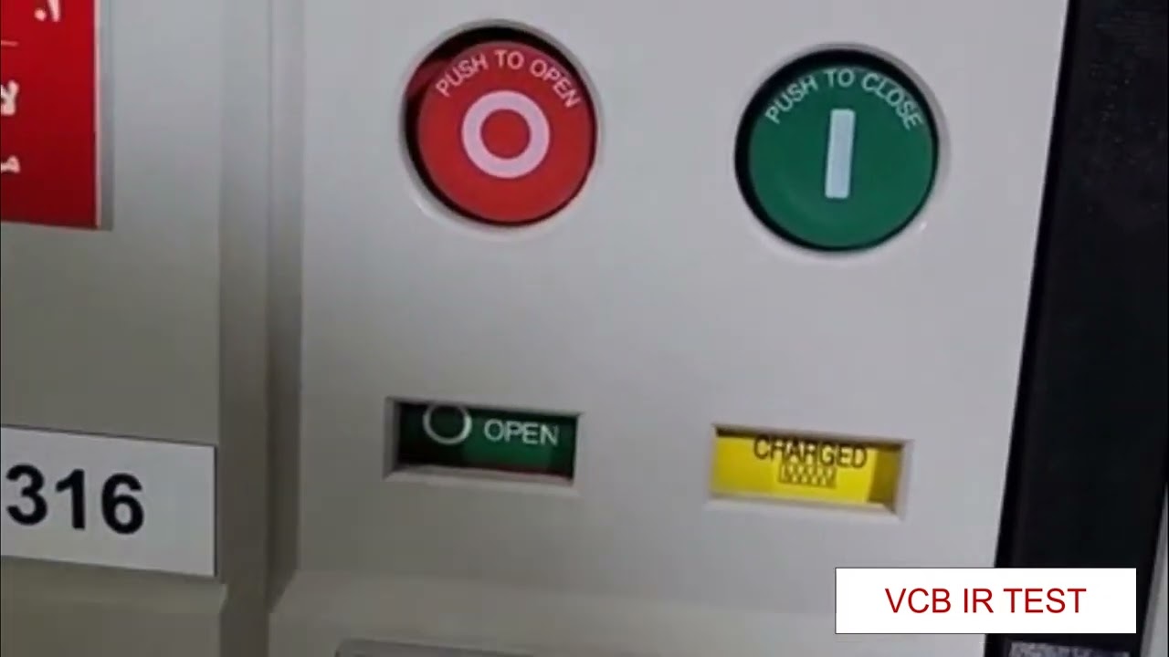 CB IR and Contact resistance actual test||مثال عملى لأختبار قاطع الجهد المتوسط شرح المهندس محمد مسلم