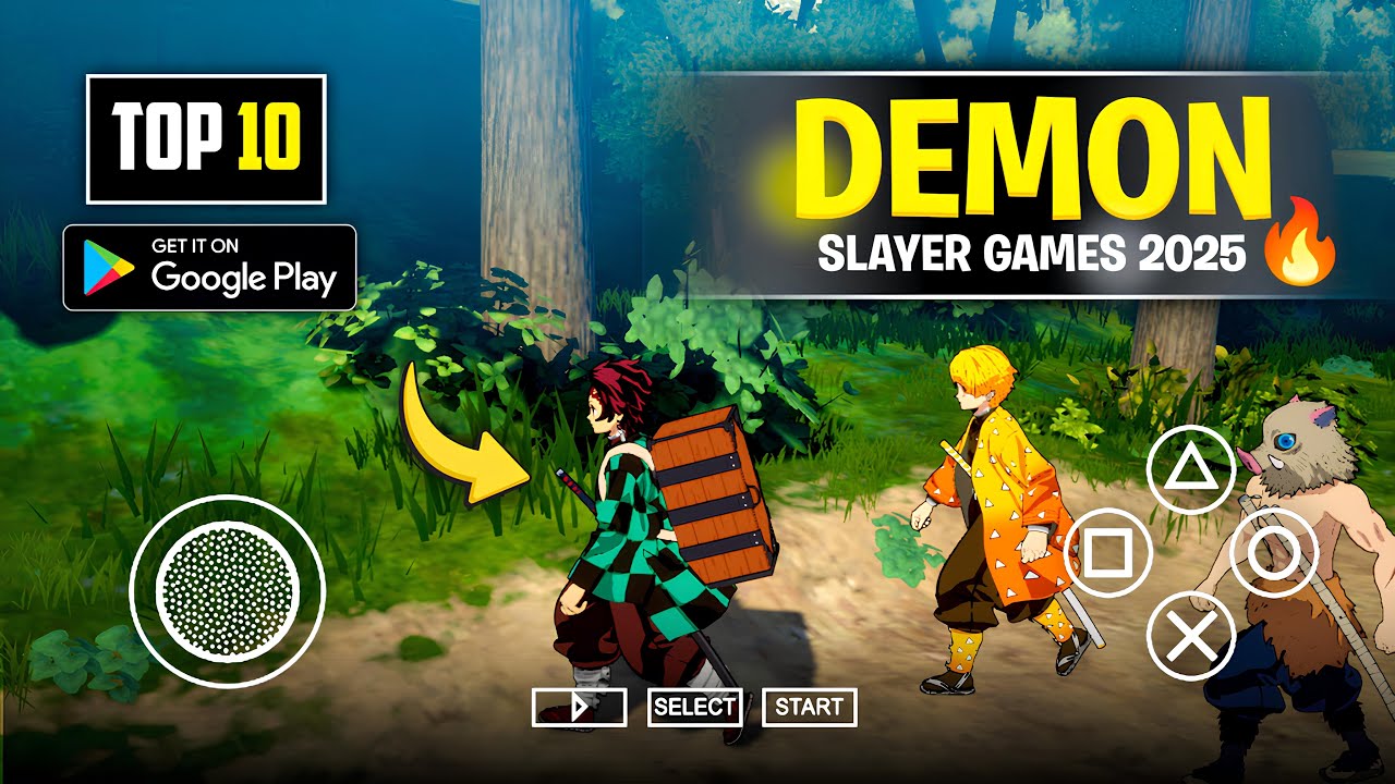 Top 10 New Demon Slayer Games for Android In 2025 | Best Console Quality Demon Slayer Games