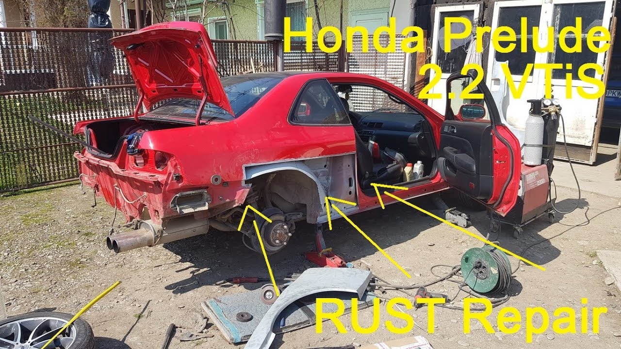 Honda Prelude 2.2 VTiS   Rust Repair
