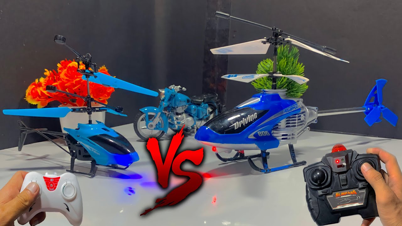 Exceed 🚁 Vs Velocity helicopter Unboxing and testing video | fly test–MKR modified #helicopter