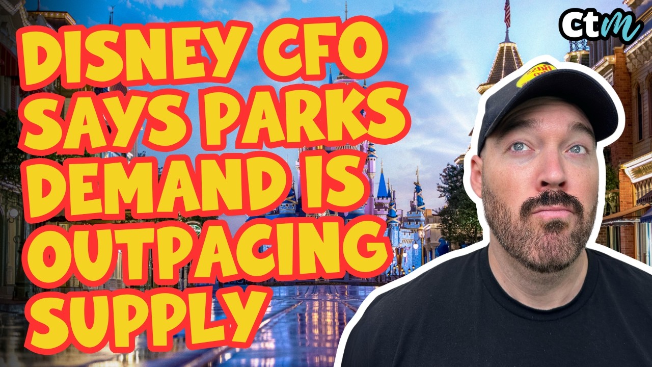 Финансовый директор Disney заявил, что спрос на посещение парков превышает предложение, и предска...
