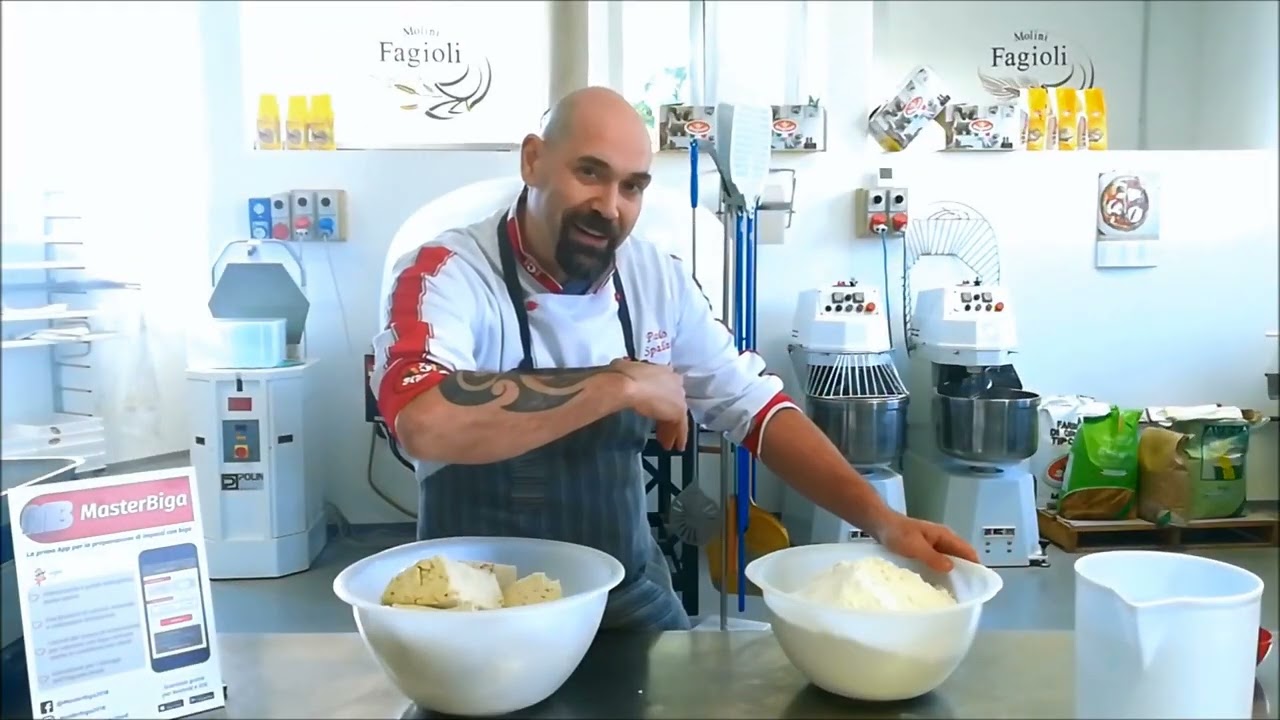 MasterBiga   Recipe pizza in teglia and pizza in pala part 2 sub eng