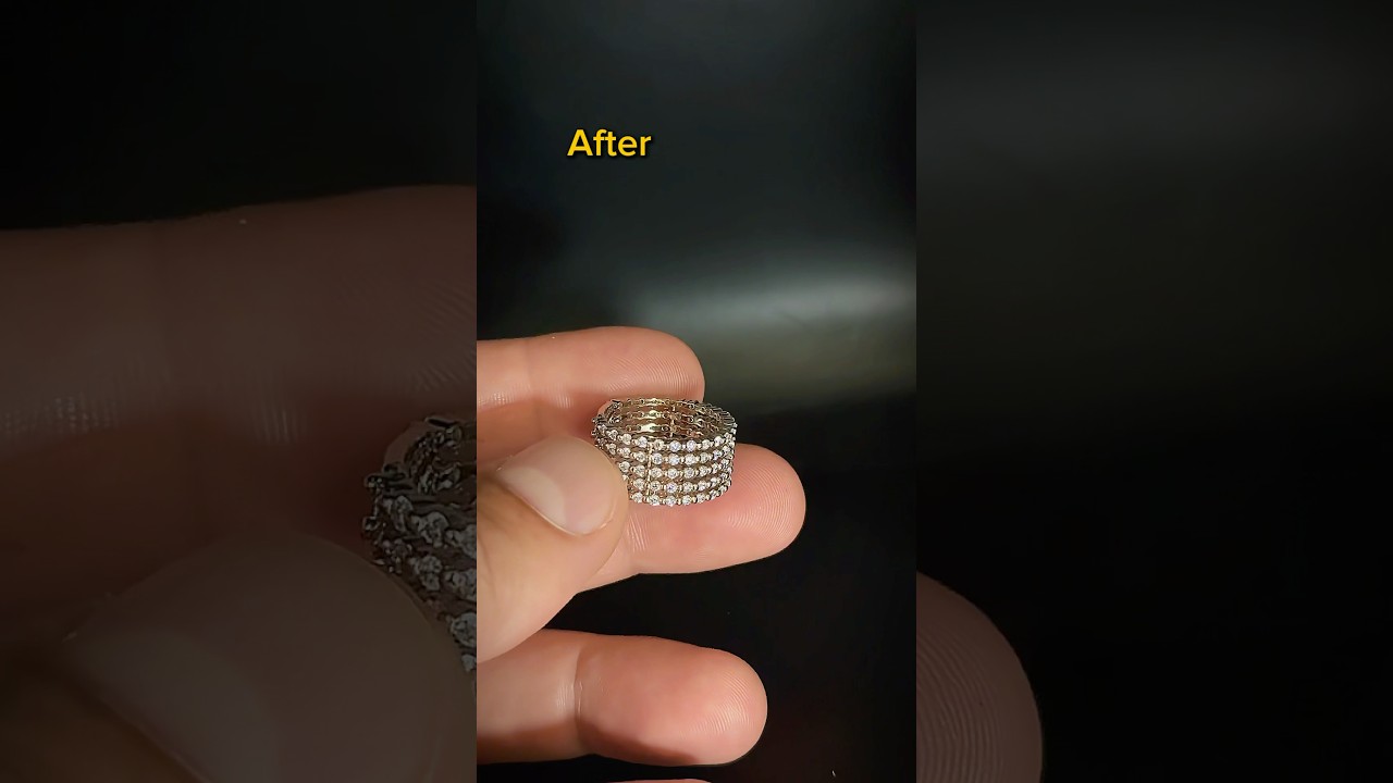 Before & after 💍#ring #beforeandafter #jdcojewelry #shorts