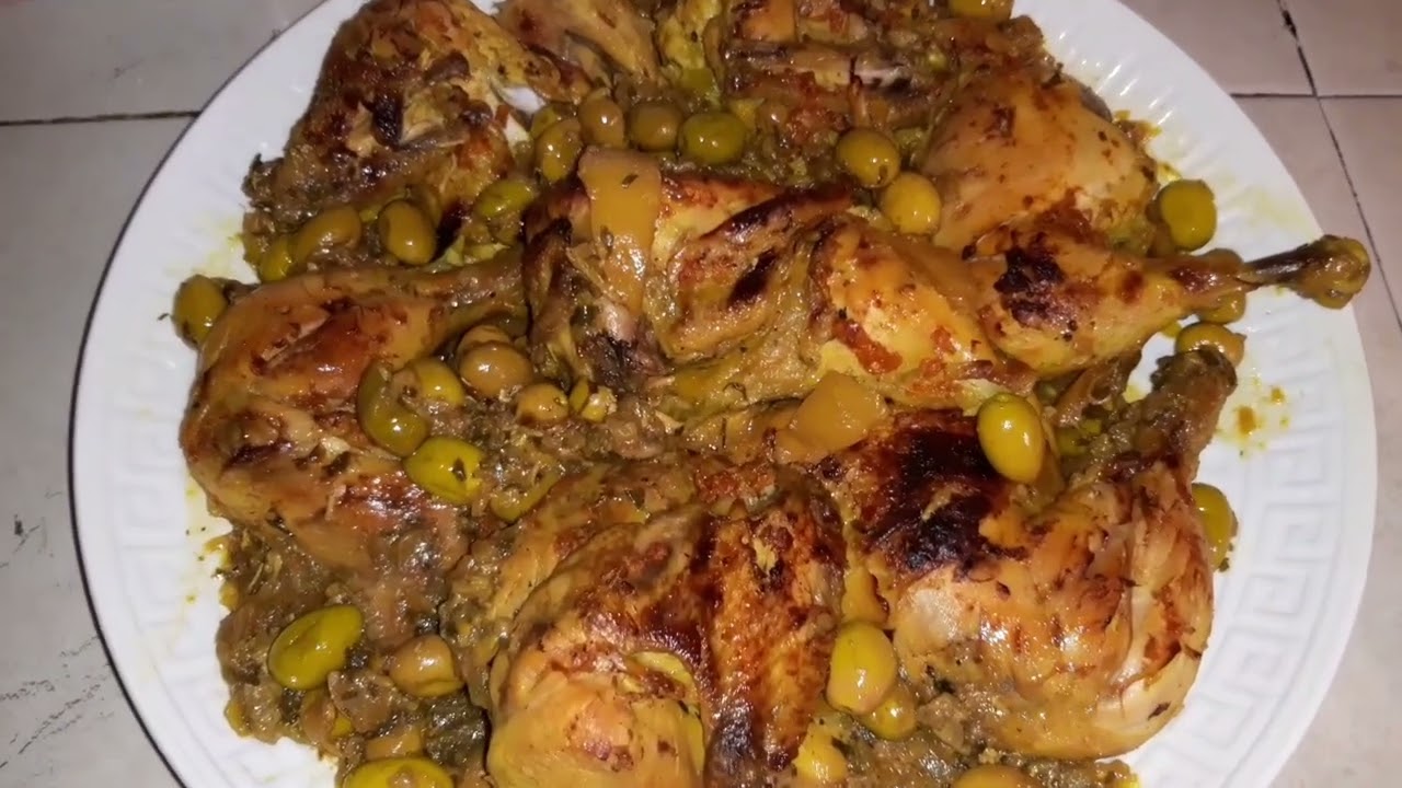 شاركت معاكم دجاج بالدغميرة والسفة ديال الشعرية بطريقة جد مبسطة ومداق رائع 🤗🍽👌
