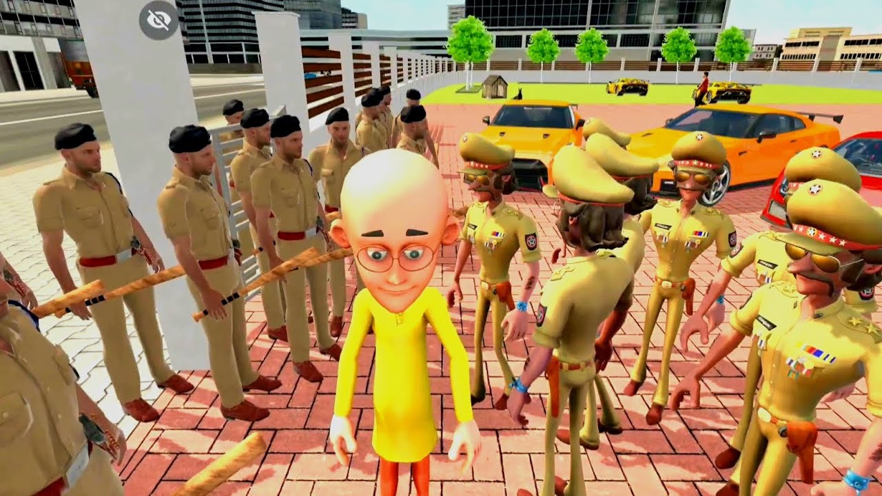 🤣 Patlu aur chingam sir phas gaye 😆 || indian theft aur simuletor || fraklin and chingam sir