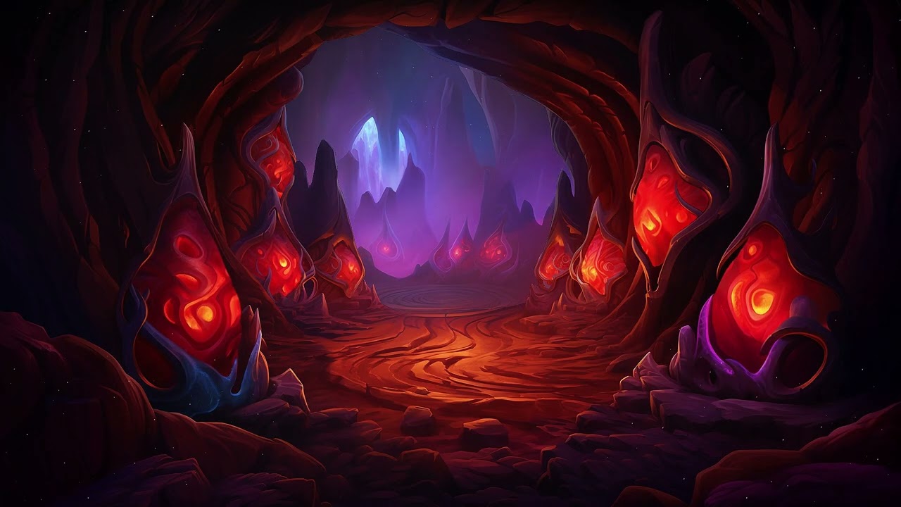 Alien Cave Ambiance: Sci-fi Instrumental