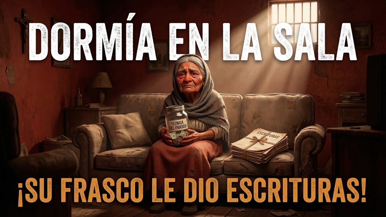 Dormía en la Sala: ABUELA de 62 usó la Técnica del Frasco y OBTUVO Escrituras