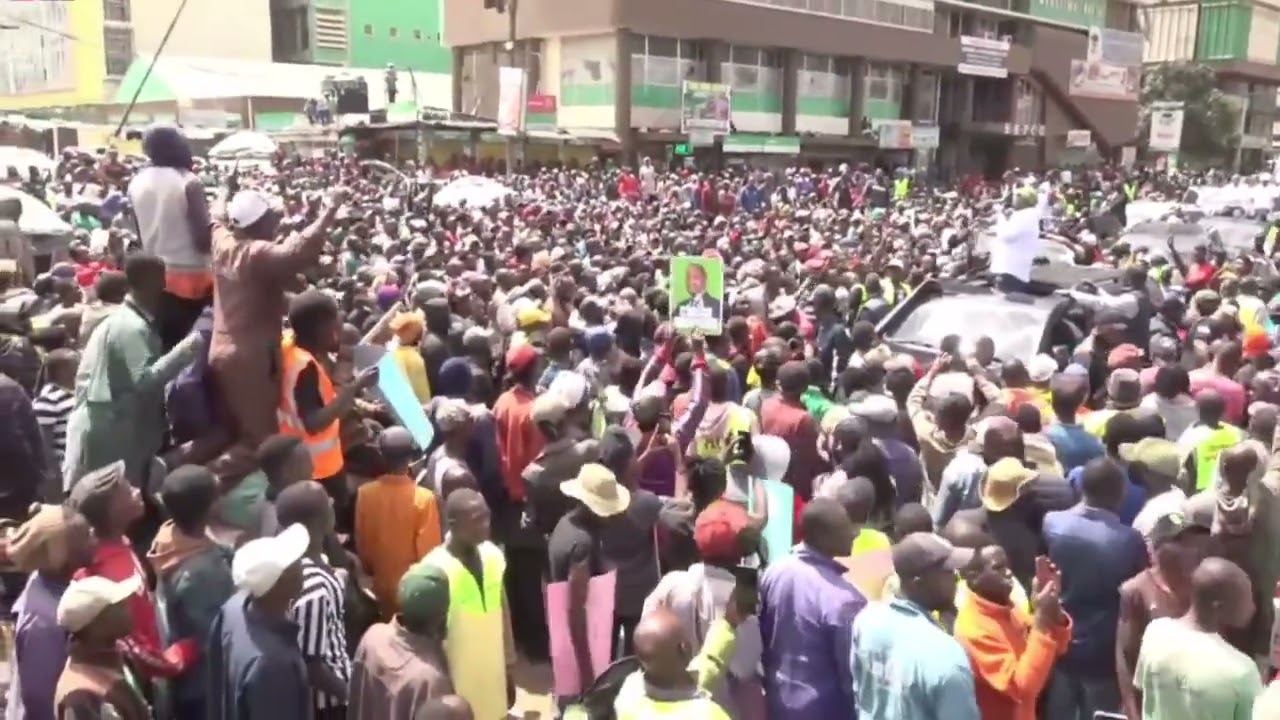 RUTO IN TEARS AS GACHAGUA DESTROYS HIM IN NAIROBI!!