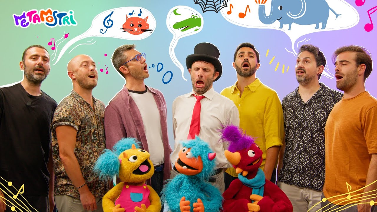 😸🐘🐊LE CANZONI PER BAMBINI PIÙ BELLE DA CANTARE TUTTI IN CORO 🎤🎵