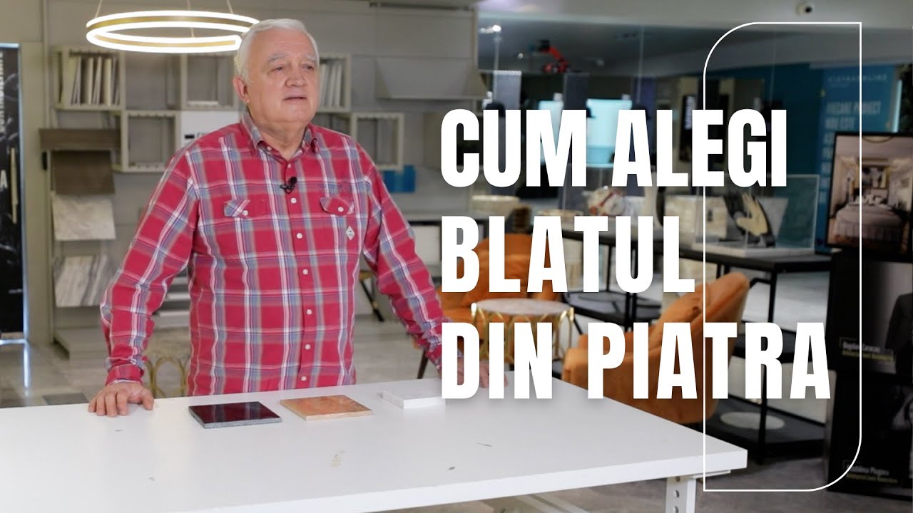 Cum alegi blatul din piatra naturala | Marmura, granit, travertin sau ardezie?