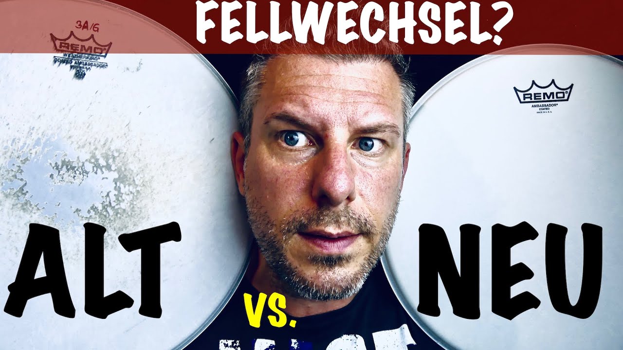 Warum und wann du neue Schlagzeug-Felle brauchst: Snaredrum alt vs. neu (Vergleich)