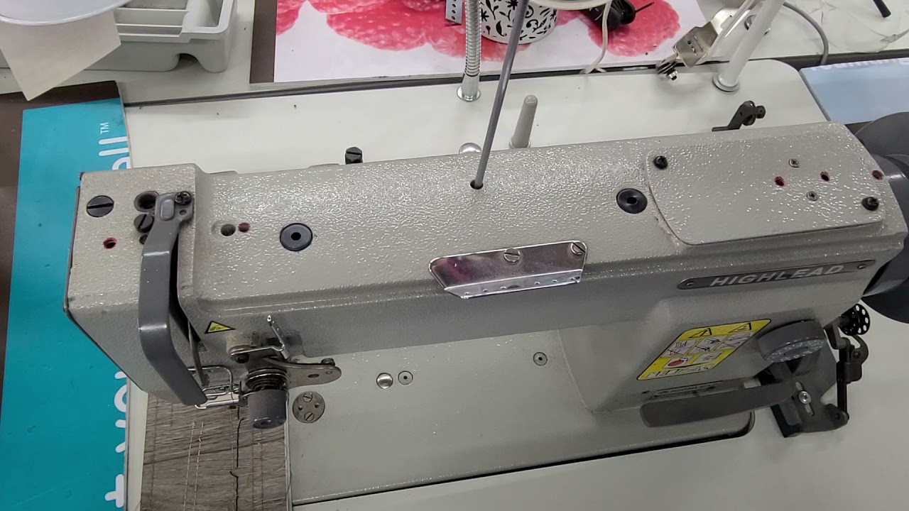 Highlead GC-0618-1SC pressure foot adjustment