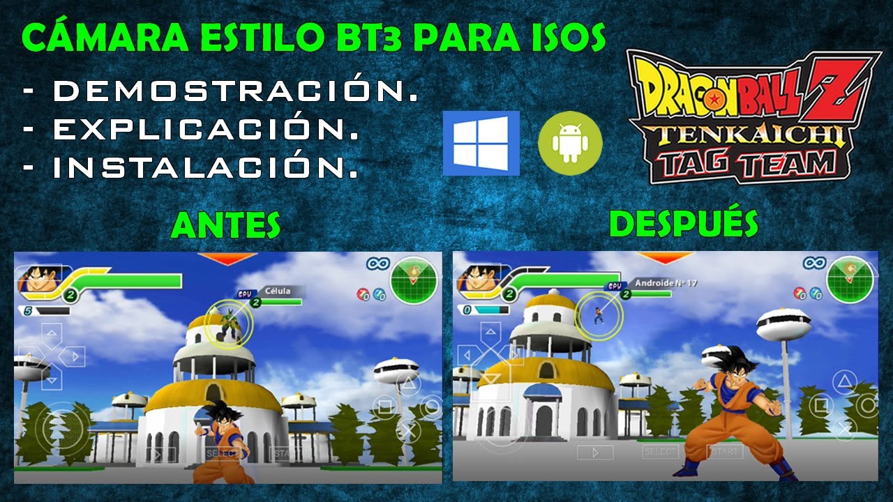 TUTORIAL: CÁMARA ESTILO BT3 PARA ISOS + DESCARGA REMAKE DE MAPA