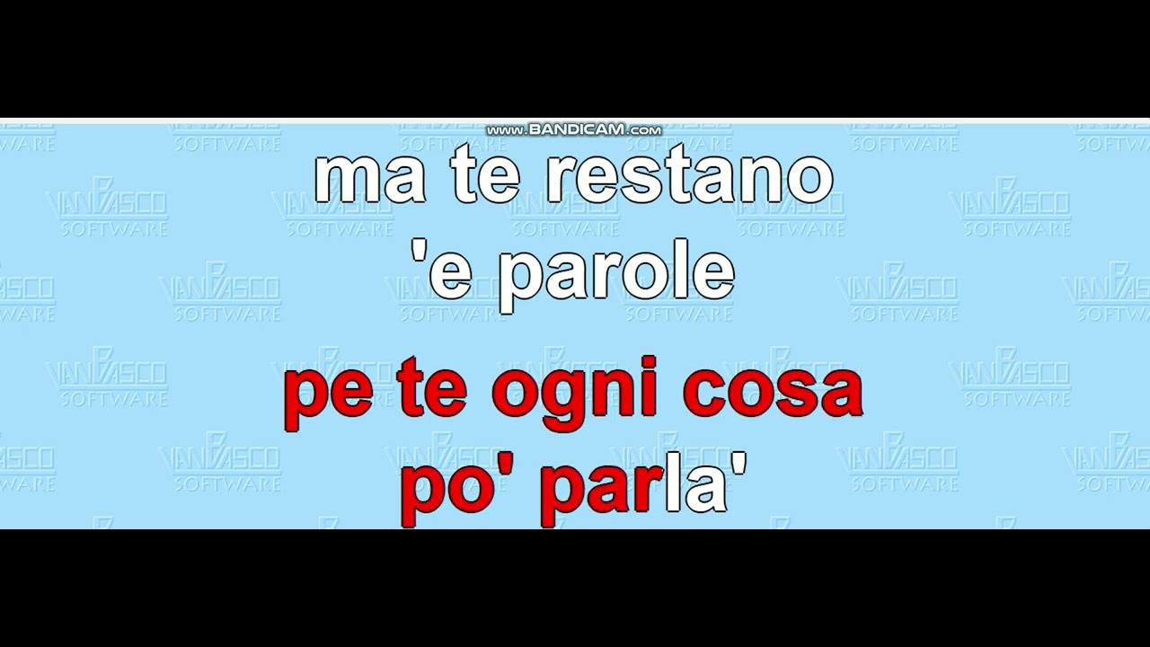 Pino Daniele   Quanno Chiove  remix Karaoke