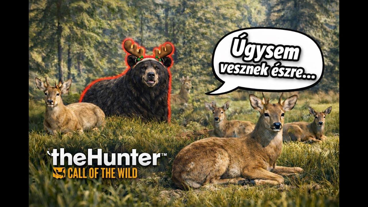 A MEDVE ŐZNEK HISZI MAGÁT...?!🐻🤨| theHunter: Call of the Wild #6