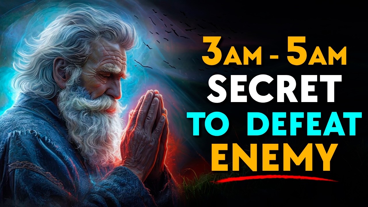 Mystery REVEALED: The 3AM to 5AM PRAYER to Overcome SPIRITUAL WARFARE