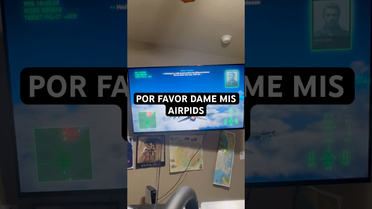 POR FAVOR DAME MIS AIRPODS (ACE COMBAT 7: SKIES UNKNOWN) 