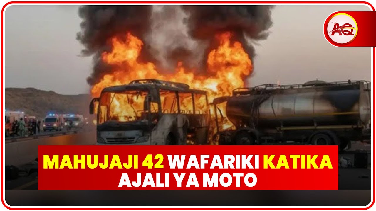 MAHUJAJI 42 WA INDIA, WAFARIKI KATIKA AJALI YA MOTO KARIBU NA MADINA, WALIPOKUWA WAKITOKA MAKKAH
