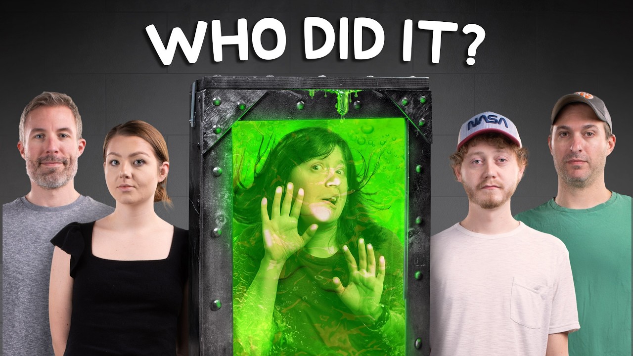 Who TRAPPED Her in 1000 Gallons Of SLIME?!