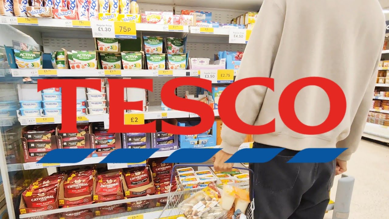 TESCO FOOD SHOP WITH ME 2024