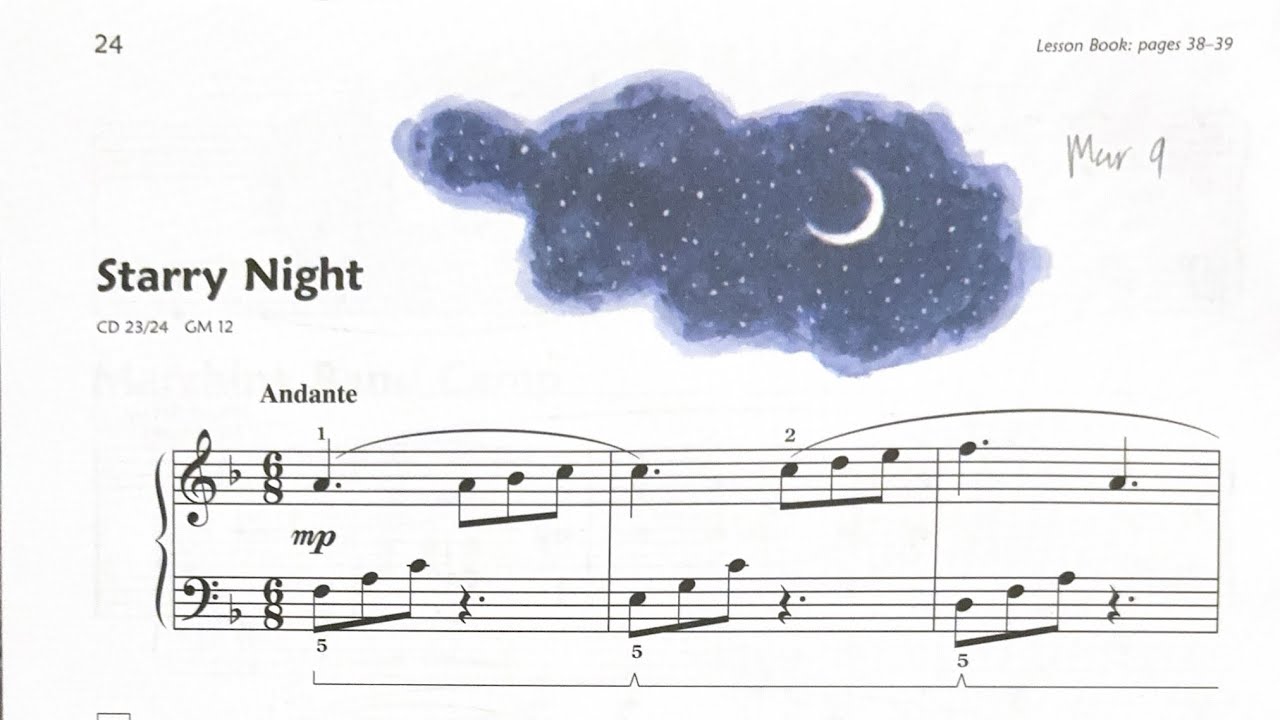 Performance 3: Starry Night - Orchestration with Piano Accompaniment Track