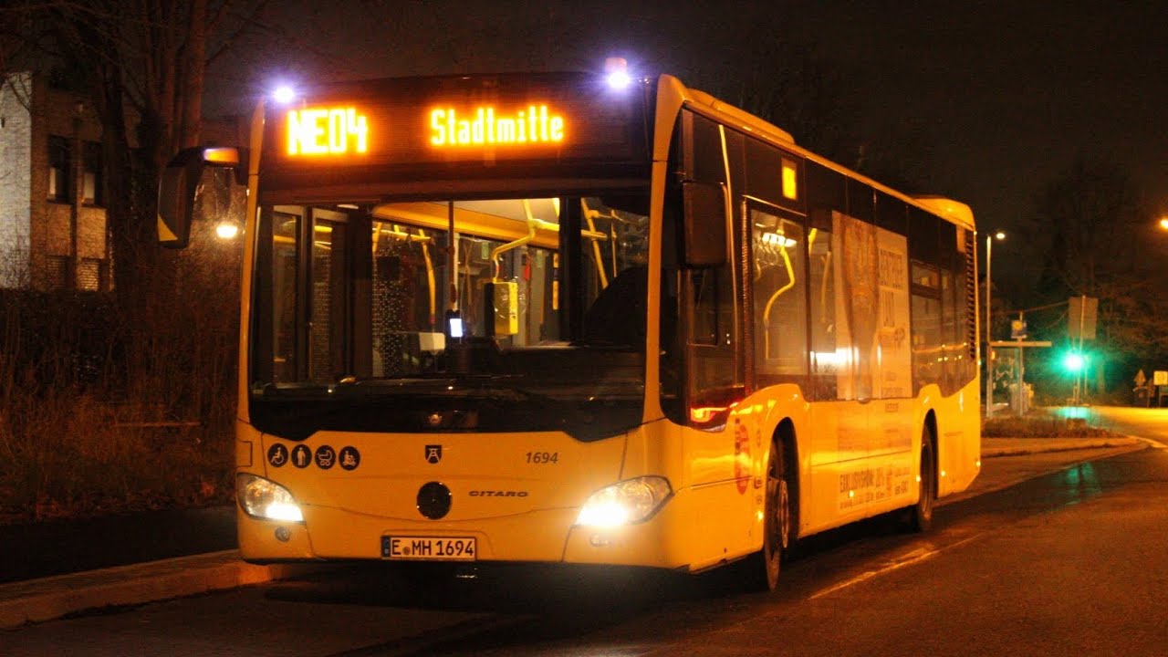 Ruhrbahn Mülheim GmbH | Ansagen Linie NE4 Stadtmitte - Flughafen