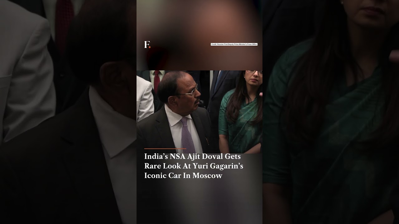 India&rsquo;s NSA Ajit Doval Gets Rare Look At Yuri Gagarin&rsquo;s Iconic Car In Moscow 1
