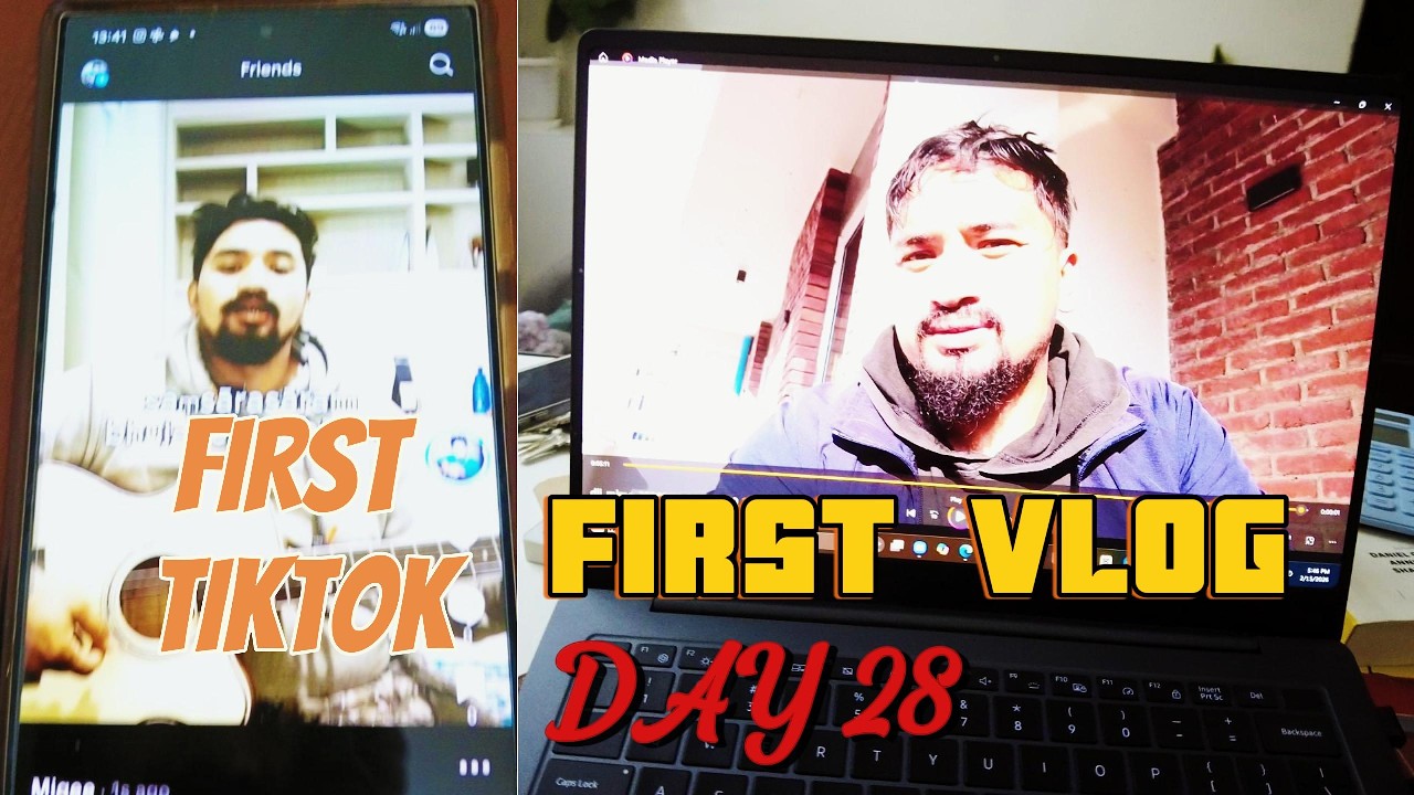 FIRST TIKTOK FIRST VLOG POSTED || DAY [ 28 ] #happymahashivratri #vlog
