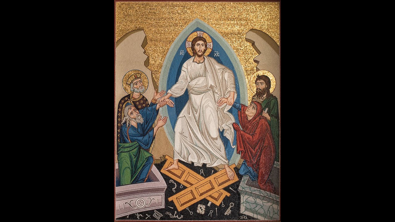 Resurrectional Troparion, plagal tone 1