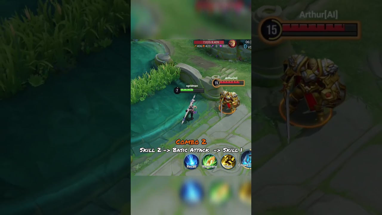 Ata skill combo | Honor of king